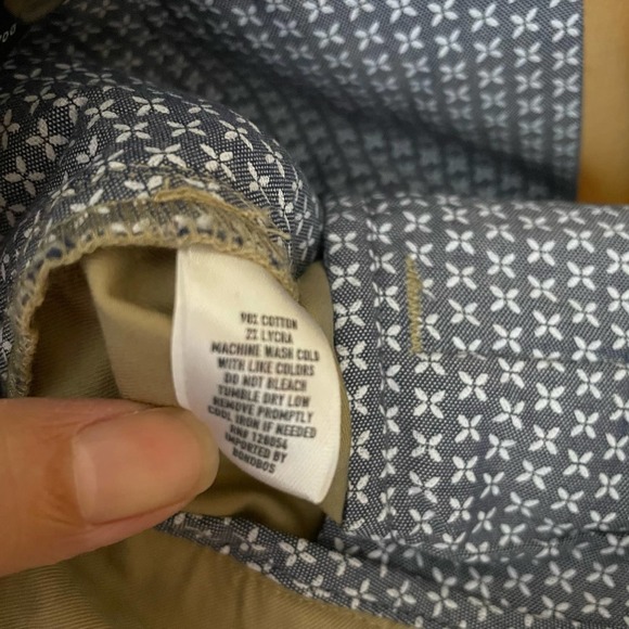 Bonobos Summer Weight Slim Fit Stretch Chinos Pant Khaki 34x30 - Picture 10 of 10